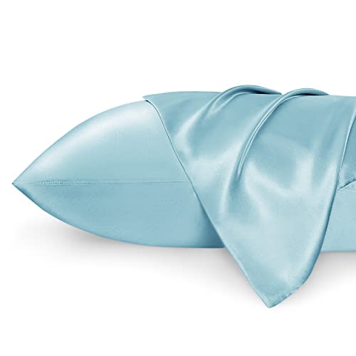 Silk Satin Pillowcase for Hair and Skin - Set of 2