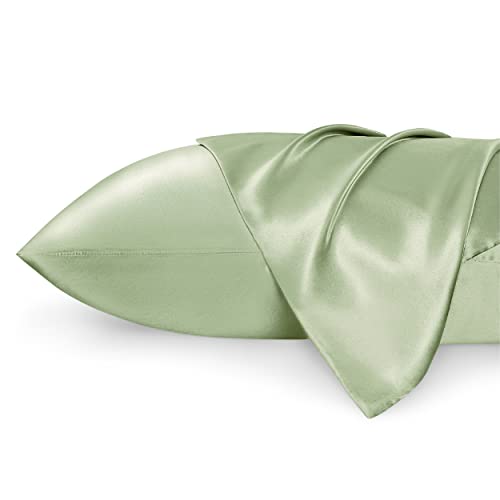 Silk Satin Pillowcase for Hair and Skin - Set of 2