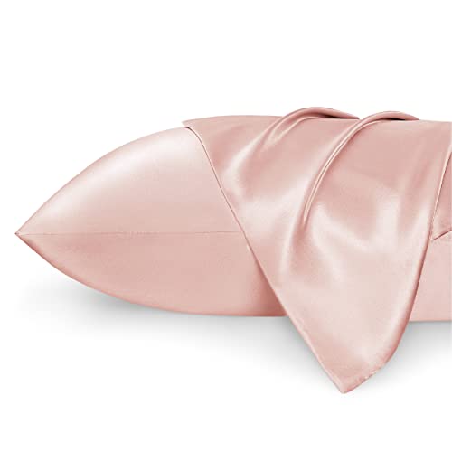 Silk Satin Pillowcase for Hair and Skin - Set of 2