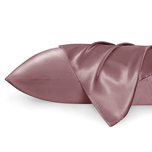 Silk Satin Pillowcase for Hair and Skin - Set of 2