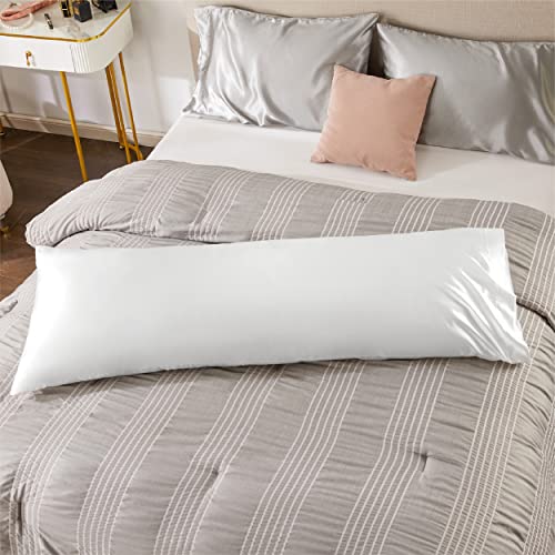 Silk Satin Pillowcase for Hair and Skin - Set of 2