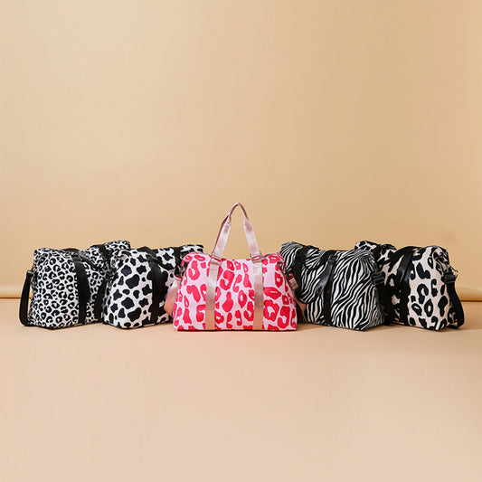 Animal Print Weekender bags