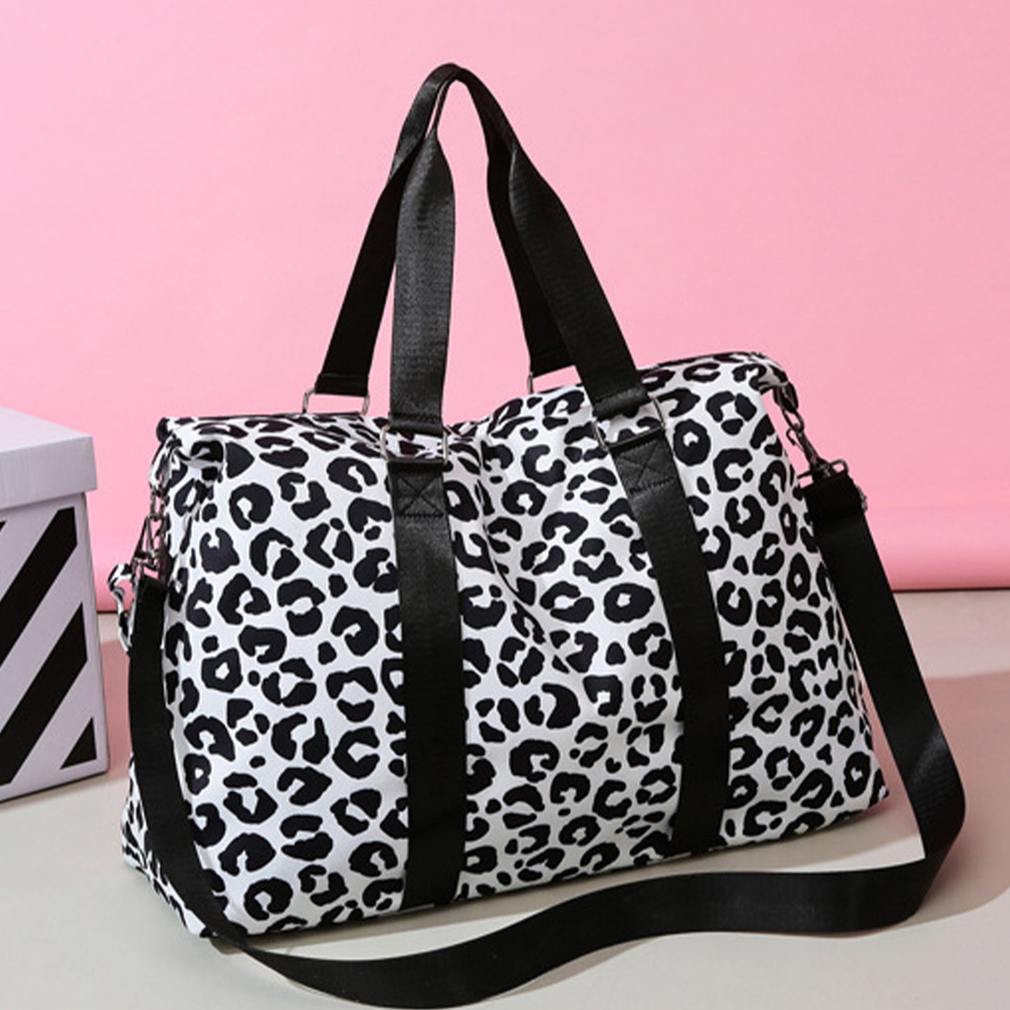 Animal Print Weekender bags